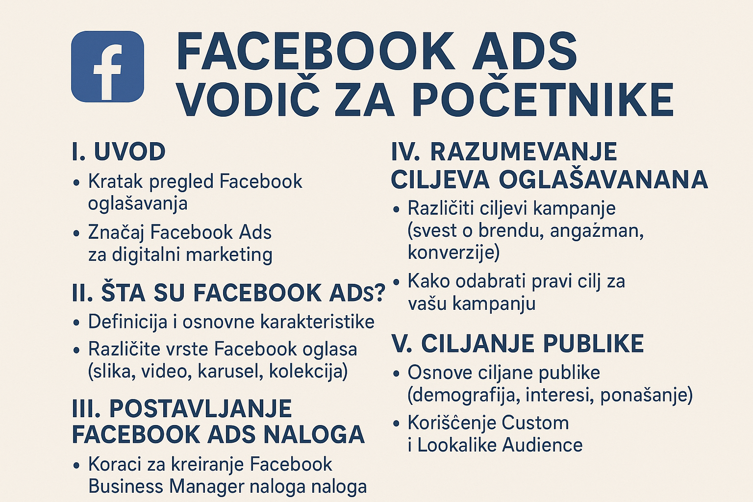 Facebook Ads vodič za početnike: Sve što treba da znate